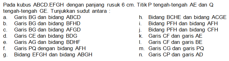 tugas sudut